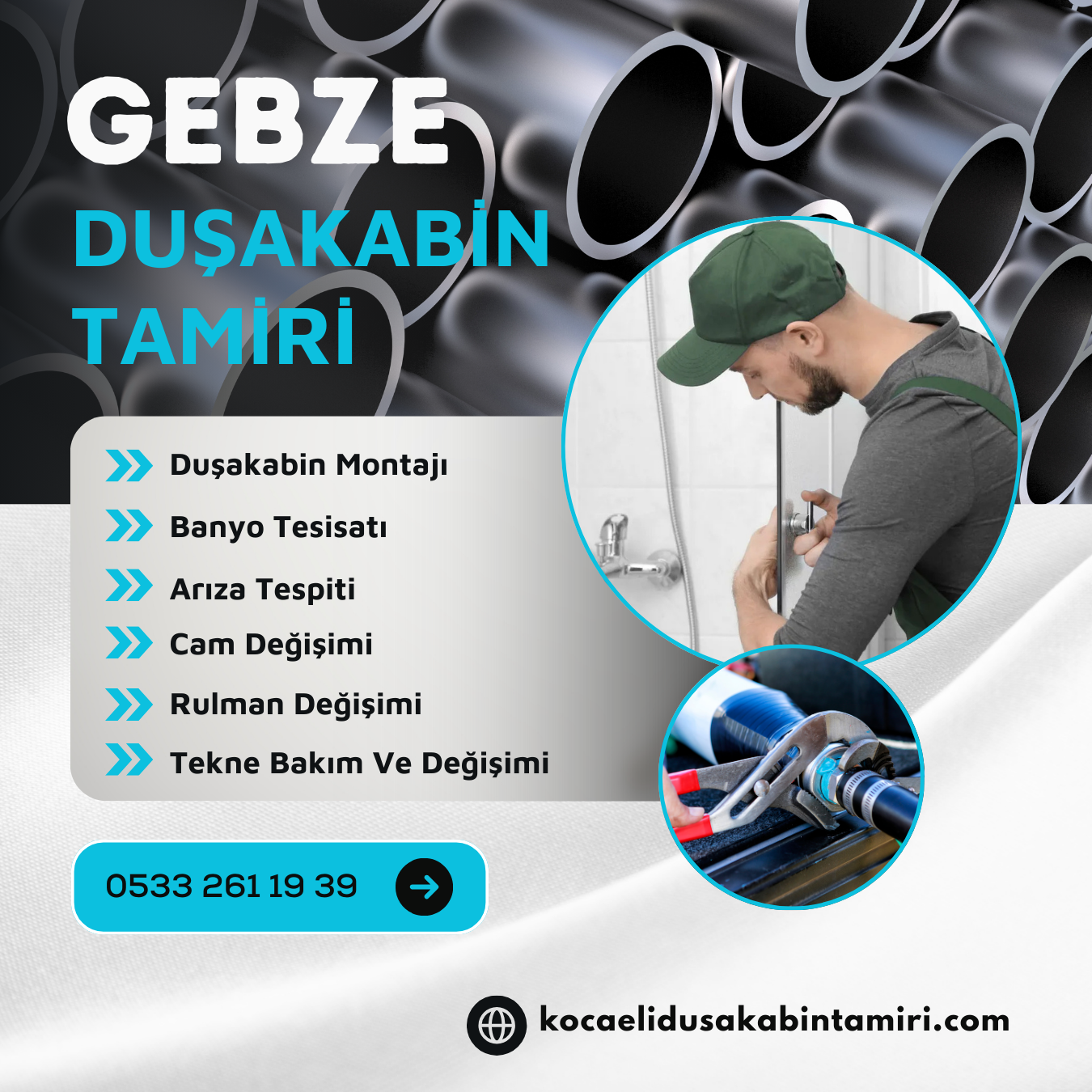 Gebze Duşakabin Tamircisi