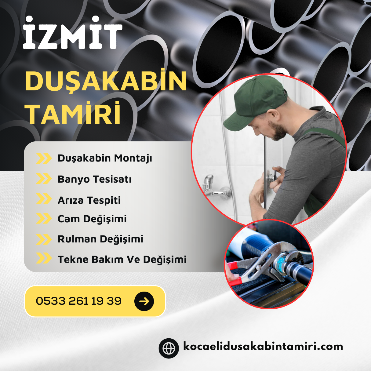 İzmit Duşakabin Tamiri